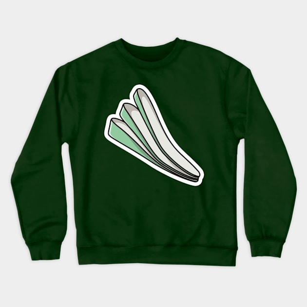 Comfortable Shoes Arch Support Insoles Sticker vector illustration. Fashion object icon concept. Three-layered shoe arch support insole sticker design icon with shadow. Crewneck Sweatshirt by AlviStudio